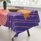 Mushroom abstract pattern Tablecloth Gallery Image 3