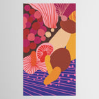 Mushroom abstract pattern Tablecloth Gallery Image 2