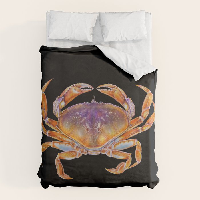 Dungeness crab Duvet Cover Gallery Image 1