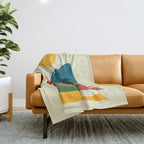Everything is beautiful under the sun Throw Blanket Gallery Image 1