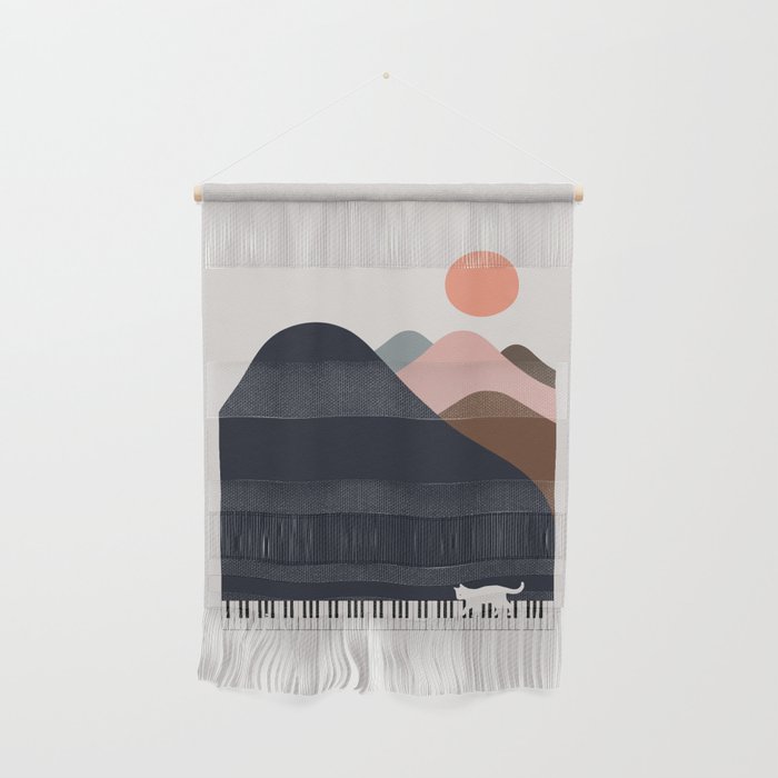 Cat Landscape 70 Wall Hanging Gallery Image 1