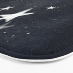 Christmas starlight Bath Mat Gallery Image 3