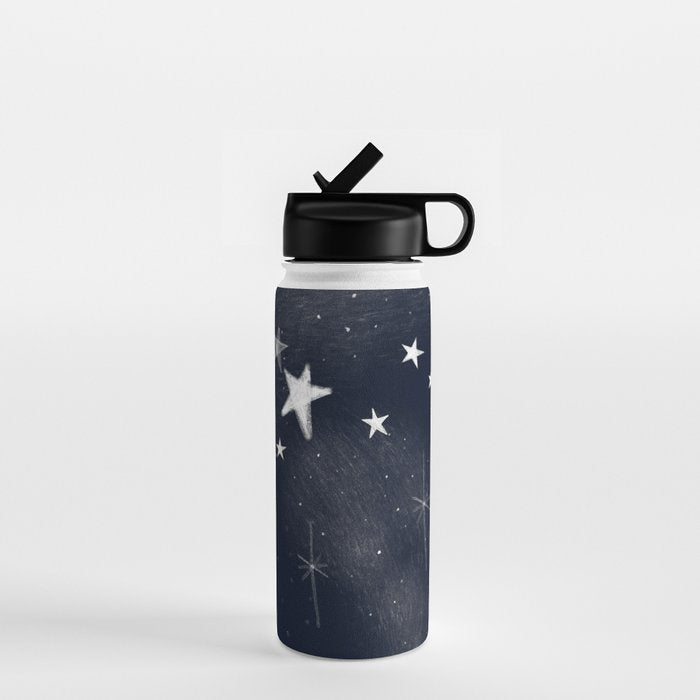 Christmas starlight Water Bottle Gallery Image 1