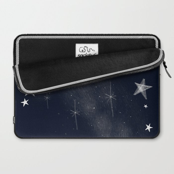 Christmas starlight Laptop Sleeve Gallery Image 2