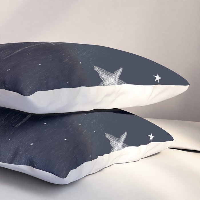 Christmas starlight Pillow Sham Gallery Image 3