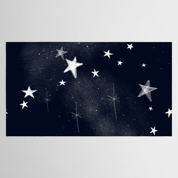 Christmas starlight Tablecloth Gallery Image 2