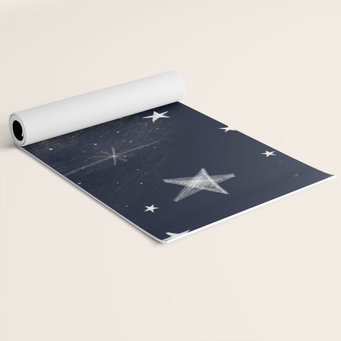Christmas starlight Yoga Mat Gallery Image 2