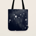 Christmas starlight Tote Bag Gallery Image 1