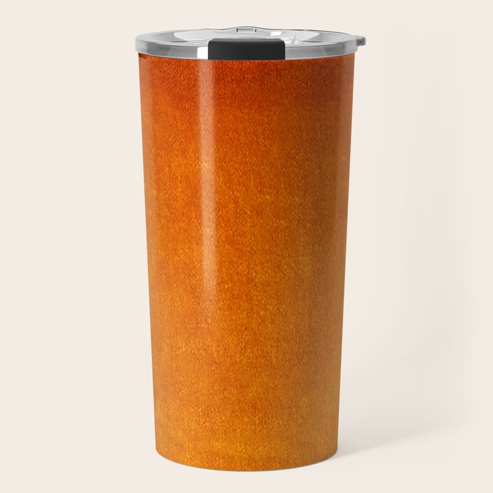 Orange Velvet Travel Mug Gallery Image 1