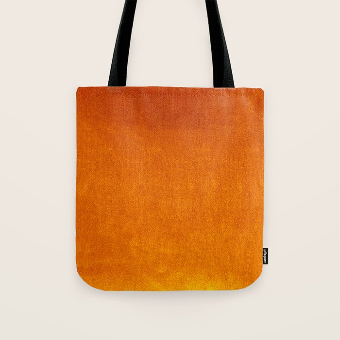Orange Velvet Tote Bag Gallery Image 1