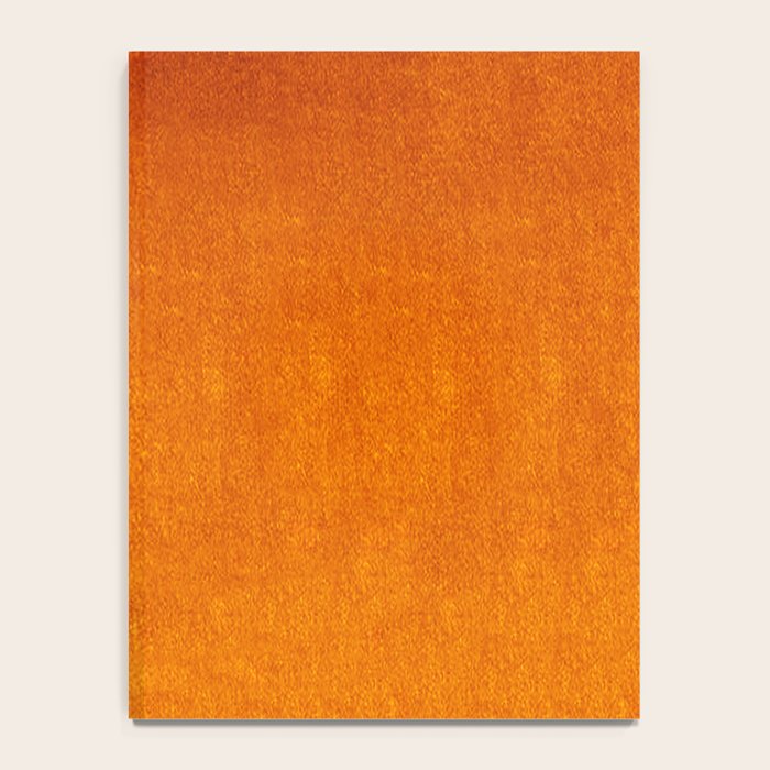 Orange Velvet Notebook Gallery Image 4