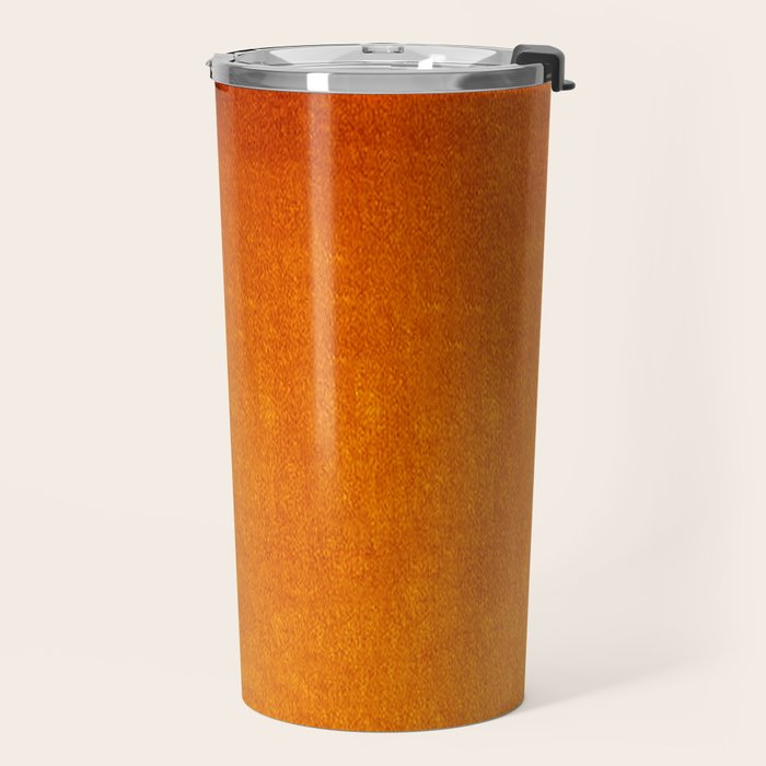 Orange Velvet Travel Mug Gallery Image 2