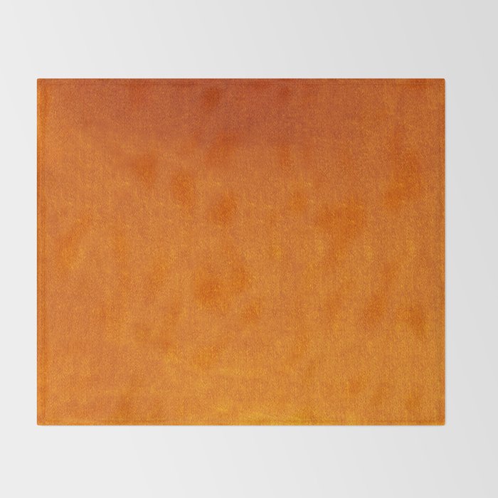 Orange Velvet Throw Blanket Gallery Image 2