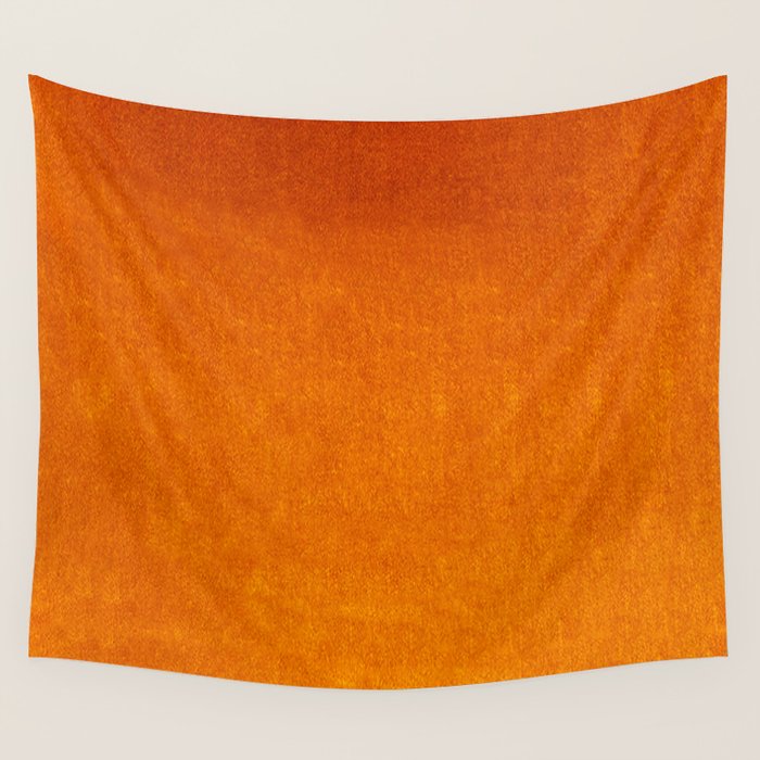 Orange Velvet Wall Tapestry Gallery Image 1