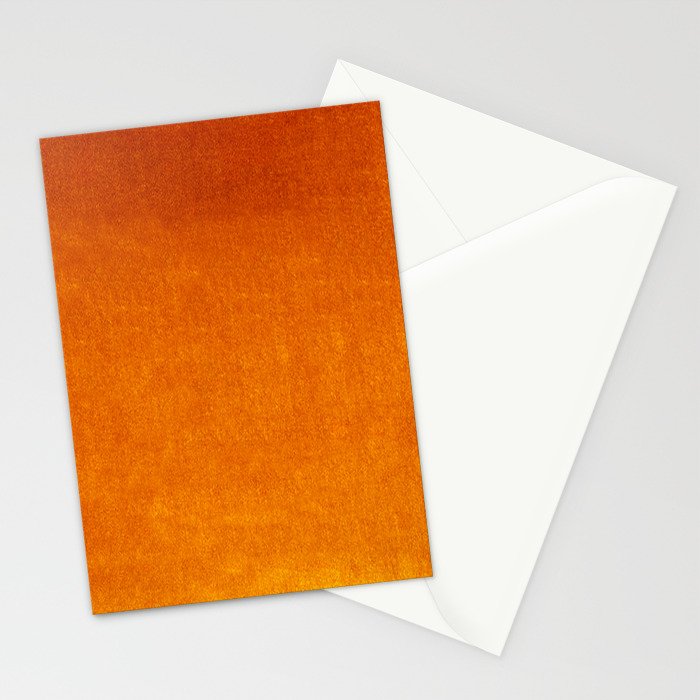 Orange Velvet Stationery Card Gallery Image 2