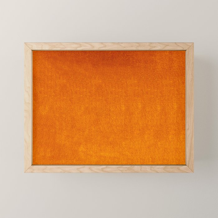 Orange Velvet Mini Art Print Gallery Image 1