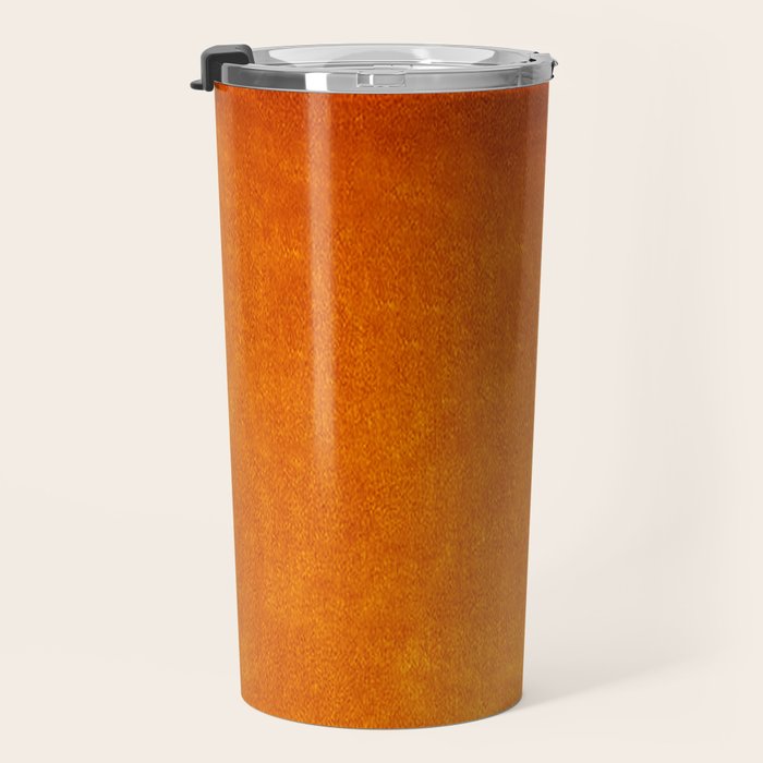 Orange Velvet Travel Mug Gallery Image 3