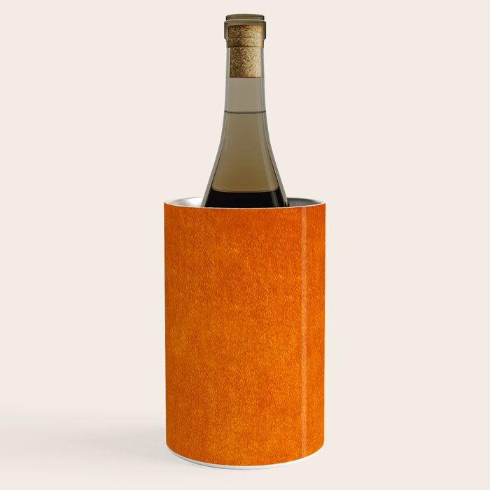 Orange Velvet Wine Chiller Gallery Image 2