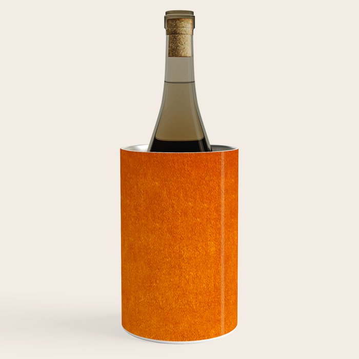 Orange Velvet Wine Chiller Gallery Image 1