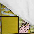 Virgo Checkered Print Comforter Gallery Image 4