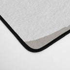 Round and Square Shape and Cat - Dark Brown and Warm Grey Desk Mat Gallery Image 4
