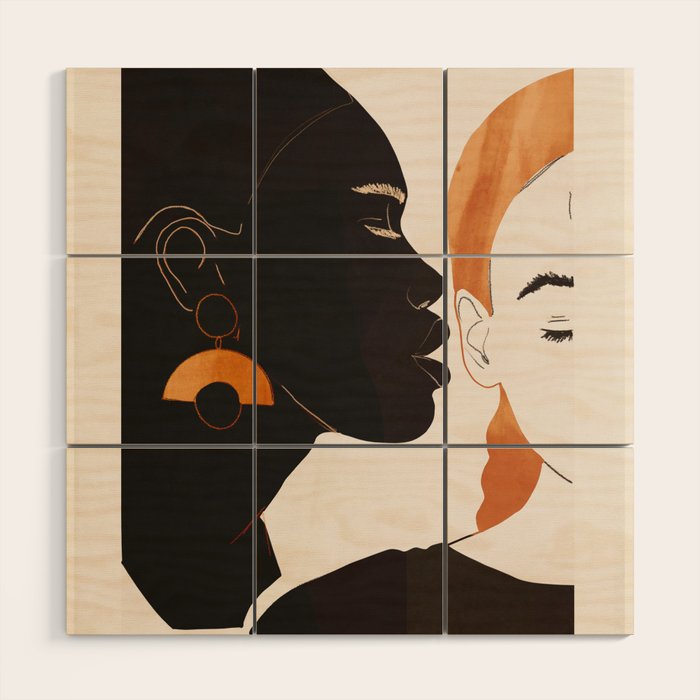 whisper 3 Wood Wall Art Gallery Image 1