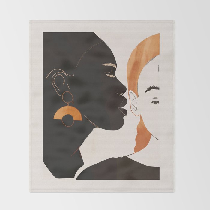 whisper 3 Throw Blanket Gallery Image 2