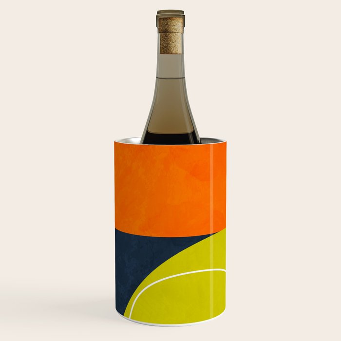 sun & moon abstract geometric shapes Wine Chiller Gallery Image 2