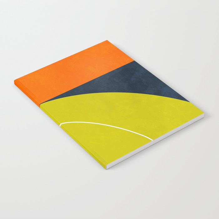 sun & moon abstract geometric shapes Notebook Gallery Image 1