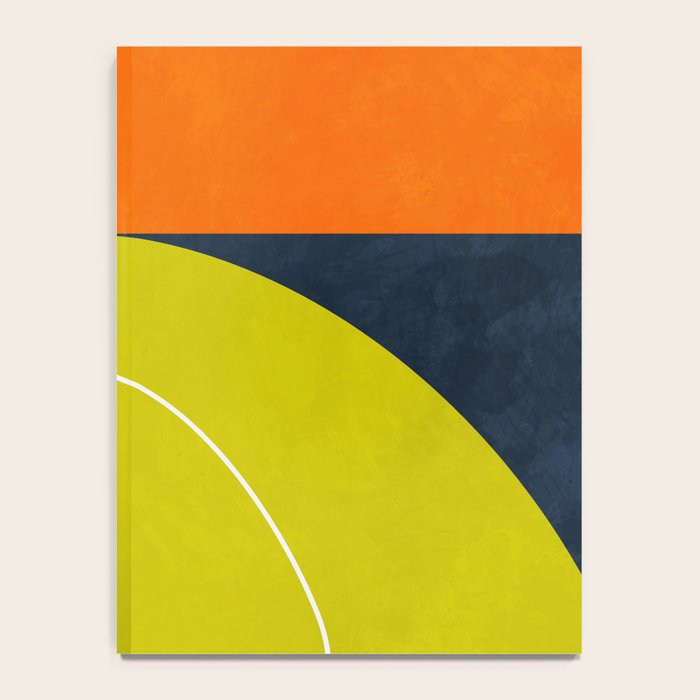 sun & moon abstract geometric shapes Notebook Gallery Image 4
