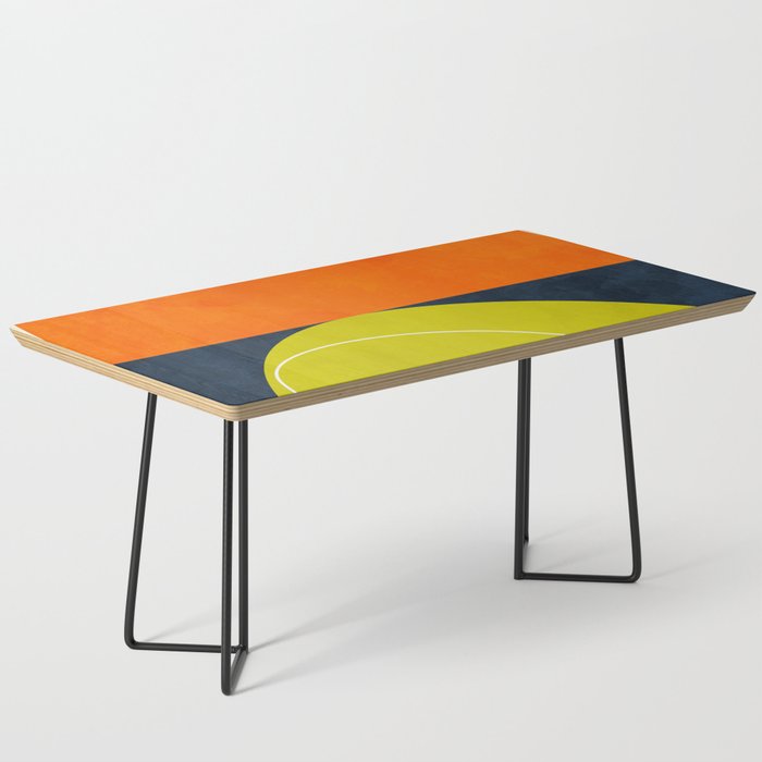 sun & moon abstract geometric shapes Coffee Table Gallery Image 1