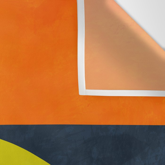 sun & moon abstract geometric shapes Wall Tapestry Gallery Image 3