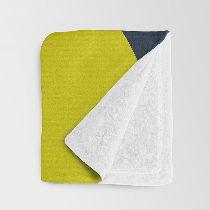 sun & moon abstract geometric shapes Throw Blanket Gallery Image 3