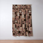Inspired by PANTONE 17 1230 Mocha Mousse Window Curtain Gallery Image 3