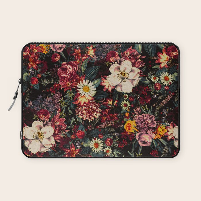 Autumn Winter Flowers II Laptop Sleeve Gallery Image 1