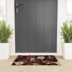 Autumn Winter Flowers II Welcome Mat Gallery Image 3