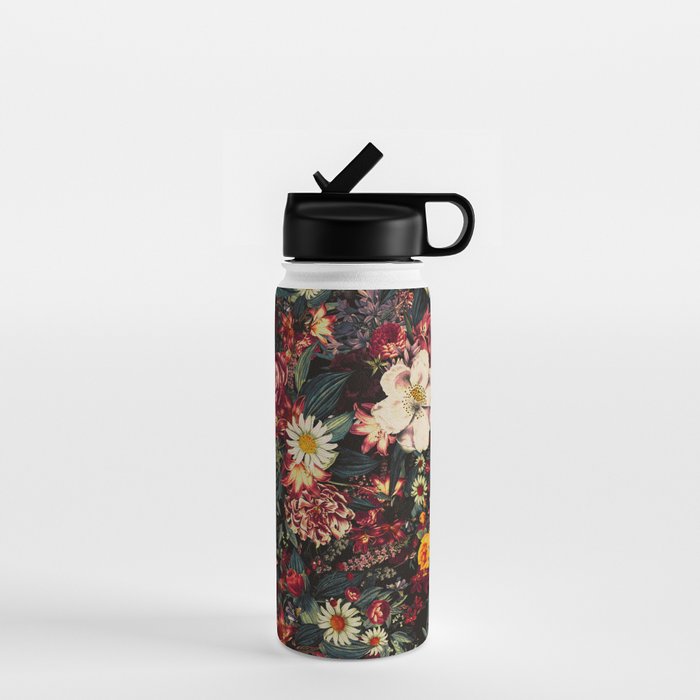 Autumn Winter Flowers II Water Bottle Gallery Image 1