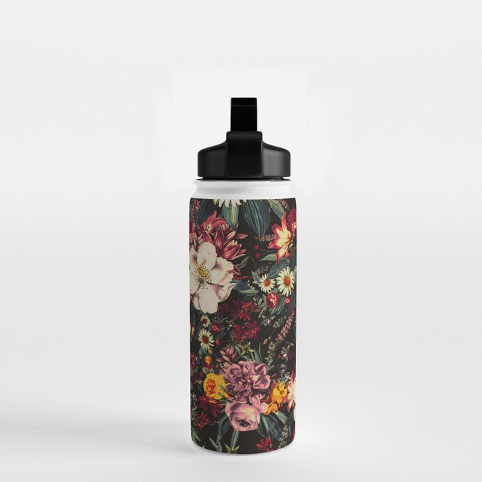 Autumn Winter Flowers II Water Bottle Gallery Image 2