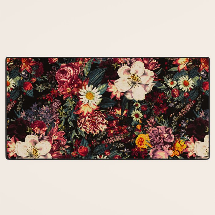 Autumn Winter Flowers II Desk Mat Gallery Image 3