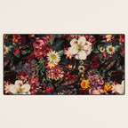 Autumn Winter Flowers II Desk Mat Gallery Image 3
