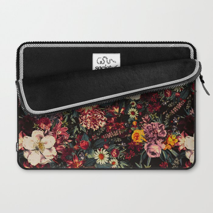 Autumn Winter Flowers II Laptop Sleeve Gallery Image 2