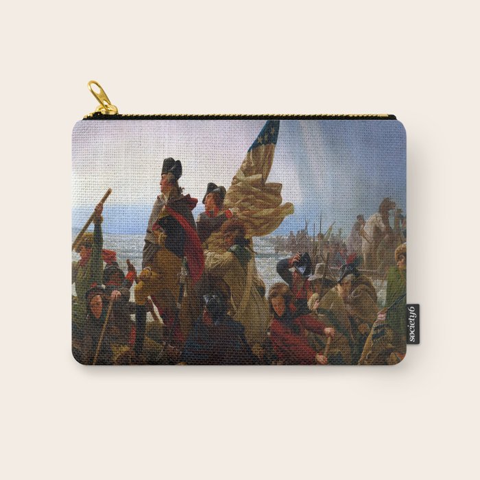 Emanuel Leutze Washington Crossing the Delaware Carry All Pouch Gallery Image 1