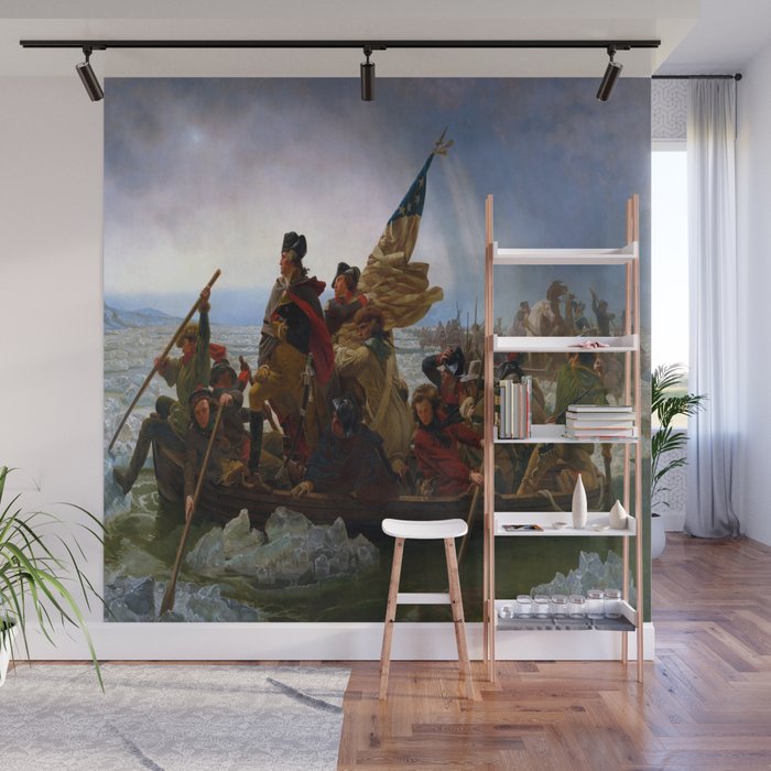 Emanuel Leutze Washington Crossing the Delaware Wall Mural Gallery Image 1