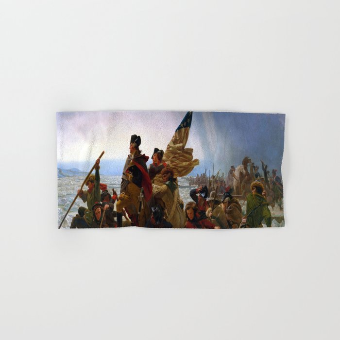 Emanuel Leutze Washington Crossing the Delaware Bath Towel Gallery Image 1