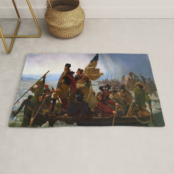 Emanuel Leutze Washington Crossing the Delaware Rug Gallery Image 1