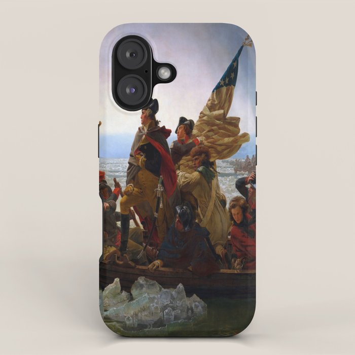 Emanuel Leutze Washington Crossing the Delaware iPhone Case Gallery Image 1