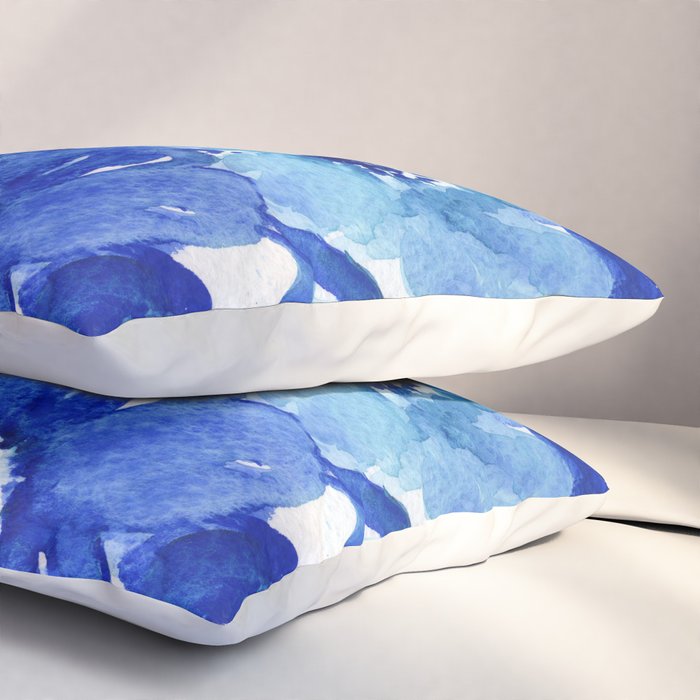 blue stillife Pillow Sham Gallery Image 3
