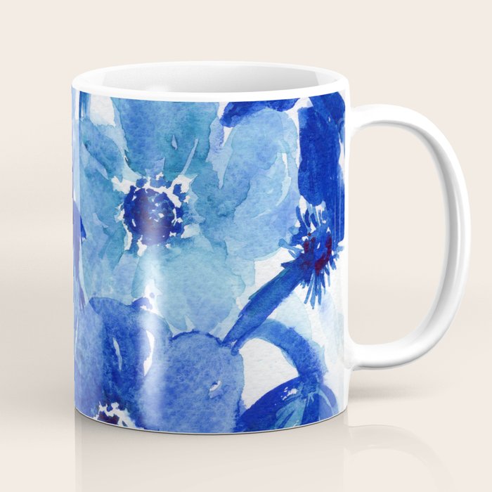 blue stillife Coffee Mug Gallery Image 1