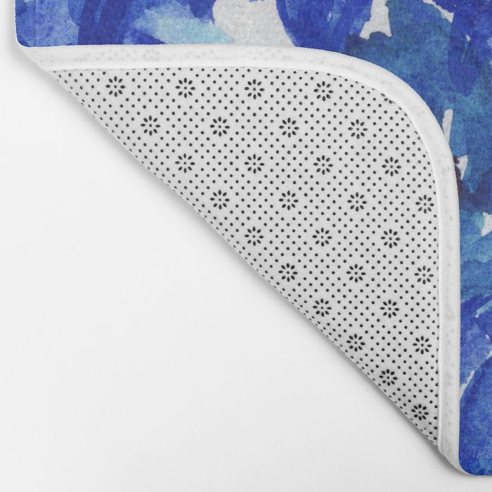 blue stillife Bath Mat Gallery Image 2