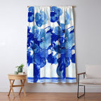 blue stillife Window Curtain Gallery Image 5